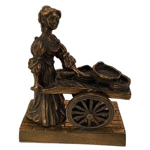 Rynhart Molly Malone "Striving Against Adversity" Small Bronze Sculpture